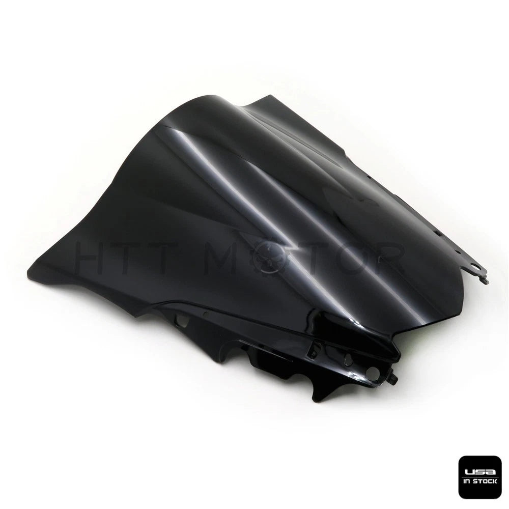 Double Bubble Windscreen for Yamaha YZF R3 R25 (2015–2016) Black
