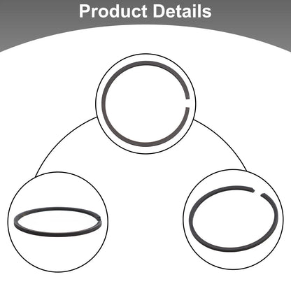 2X 80cc 47mm Piston Rings for Motorized Bikes