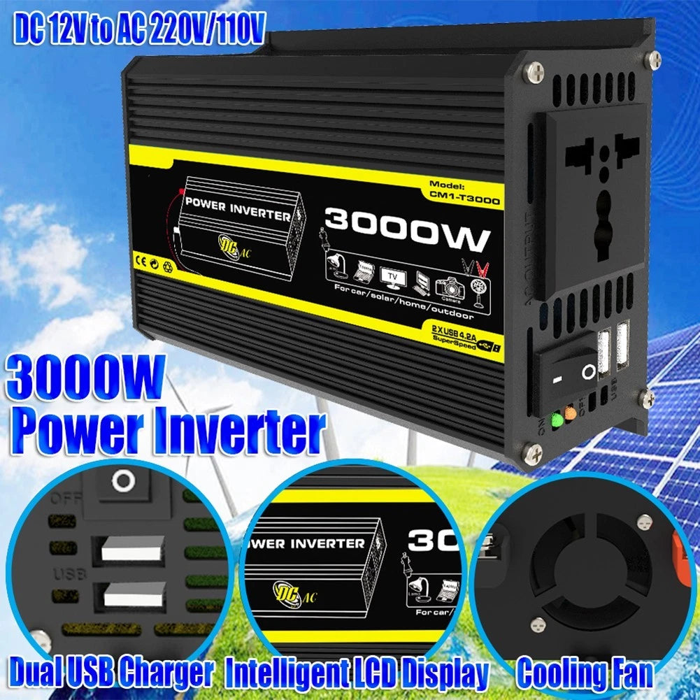 Convenient 500W Car Modified Wave Power Inverter for Portable Power Supply