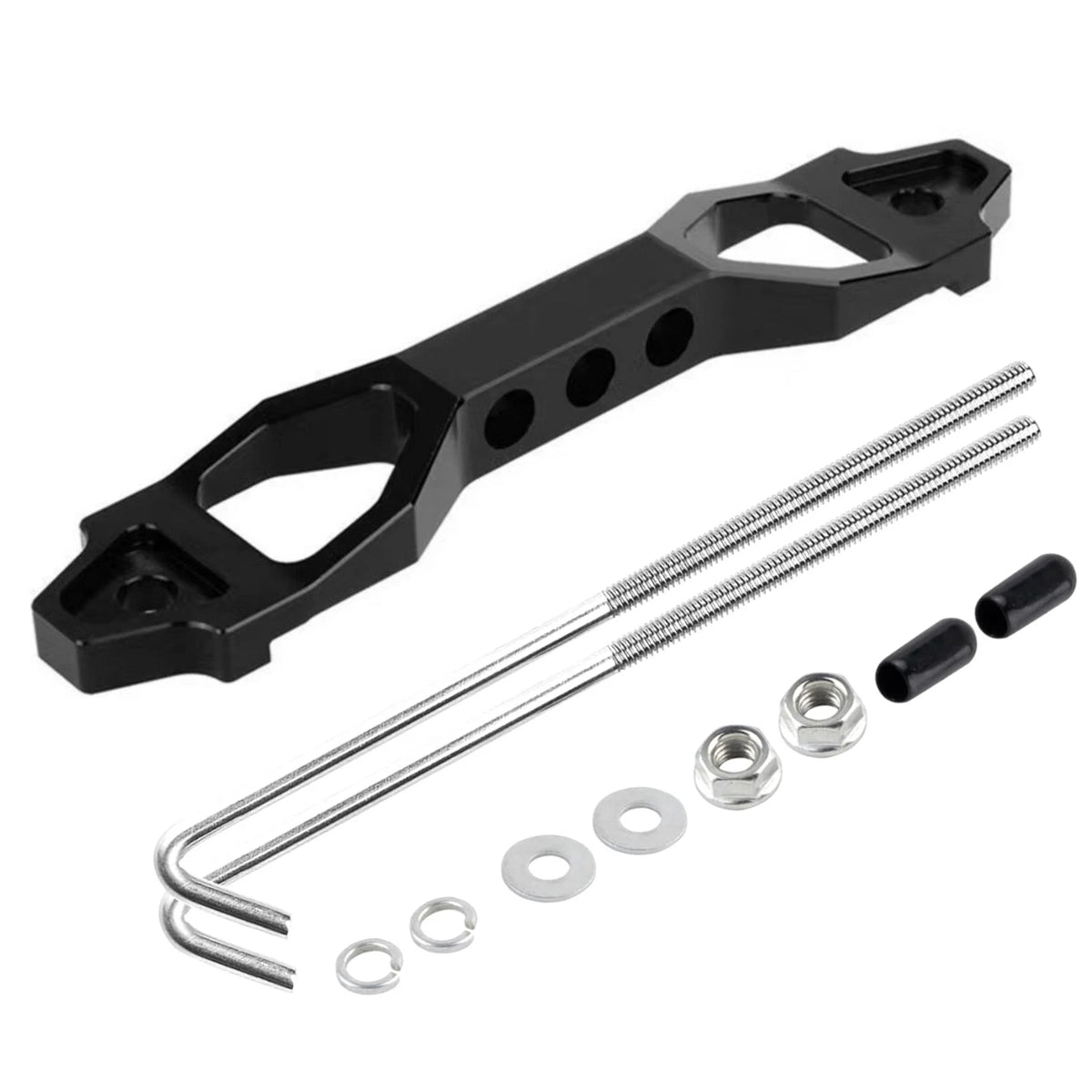 Battery Hold Down Bracket Set of 2 for Car
