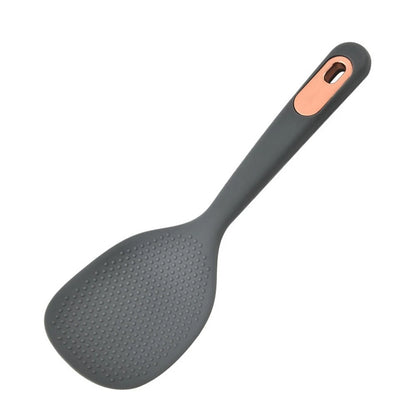 Lightweight Silicone Rice Spoon for Quick Drainage and Drying