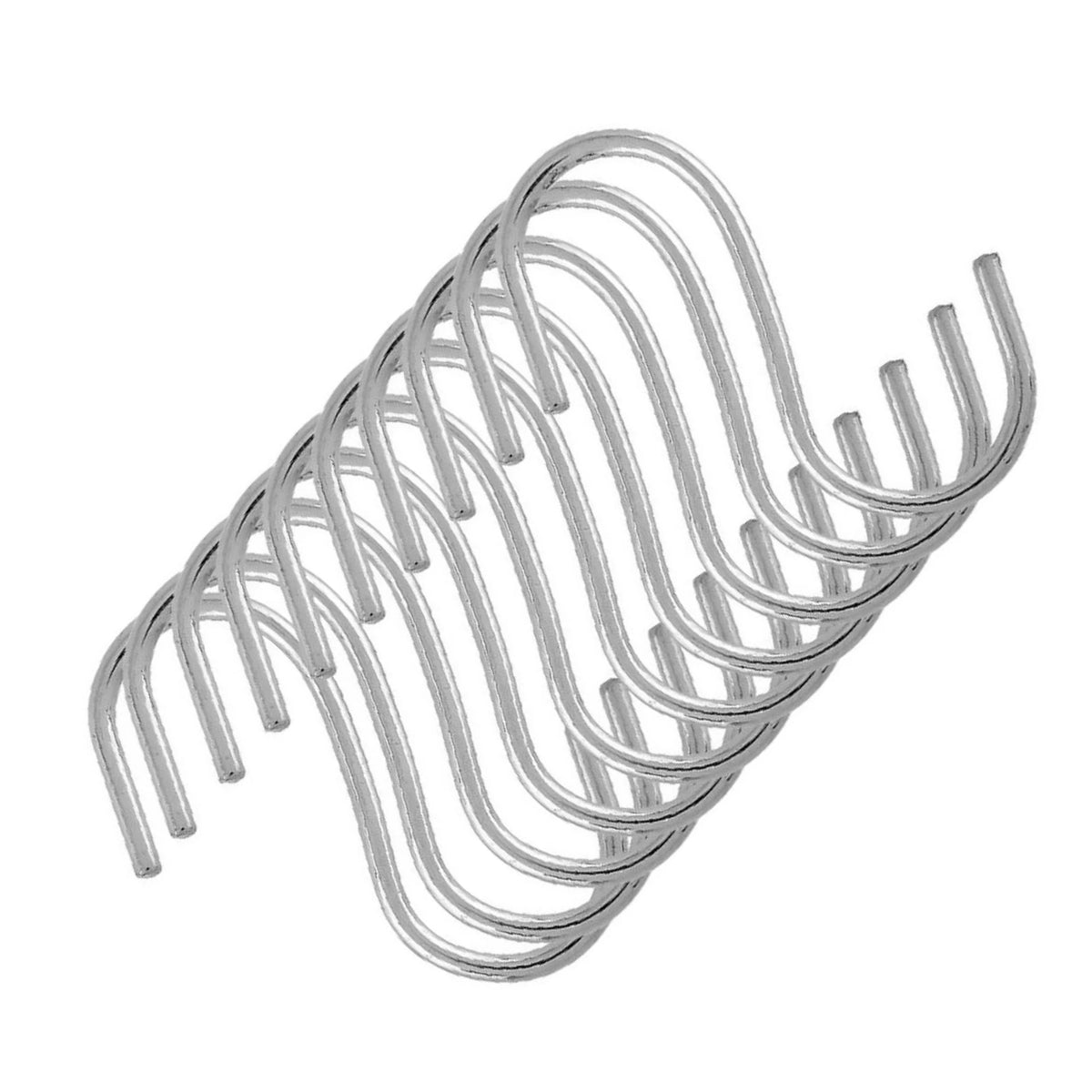 10 Pack Stainless Steel "S" Shape Hooks for Kitchen and House