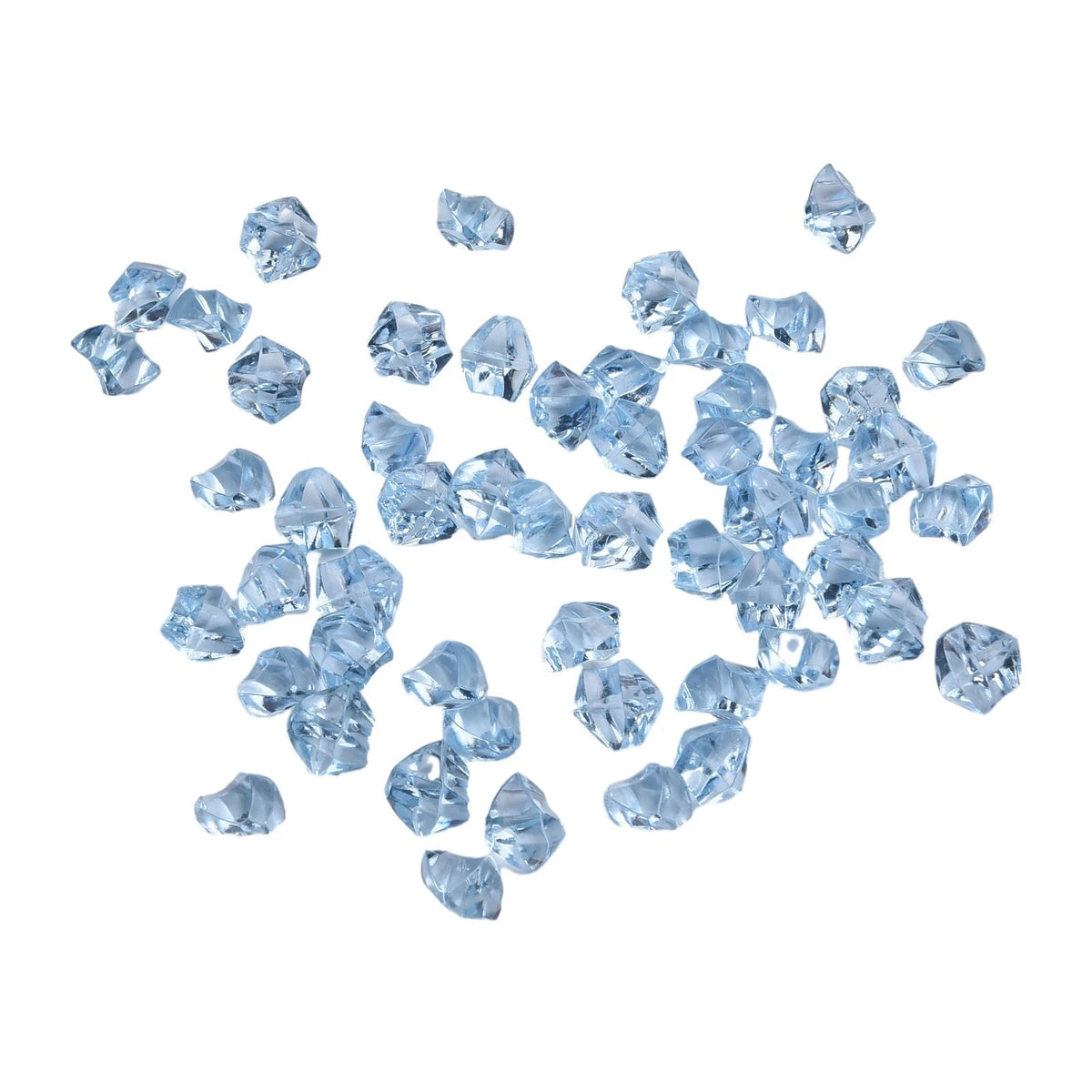 200 PCS Transparent Acrylic Stones for Decoration