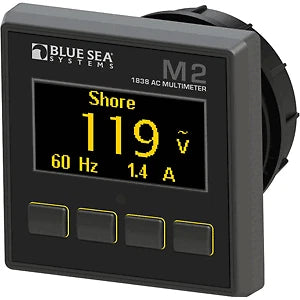 Blue Sea 1838 M2 AC Multimeter for Automotive