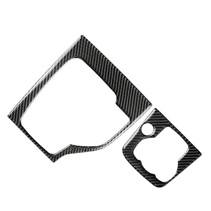 Carbon Fiber Gear Shift Panel Trim for Mazda 3 Axela (2013–2018)
