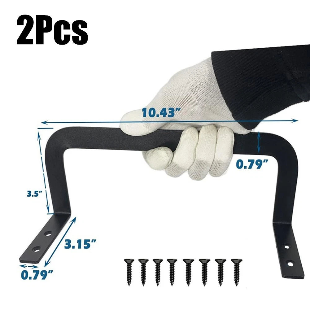 Set of 2 Fixed Metal Mattress Support Rods for Universal Fit