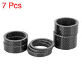 7pc Bicycle Headset Spacers for 1 1/8 Inch Stem Bike Stem (2 3 5 8 10)