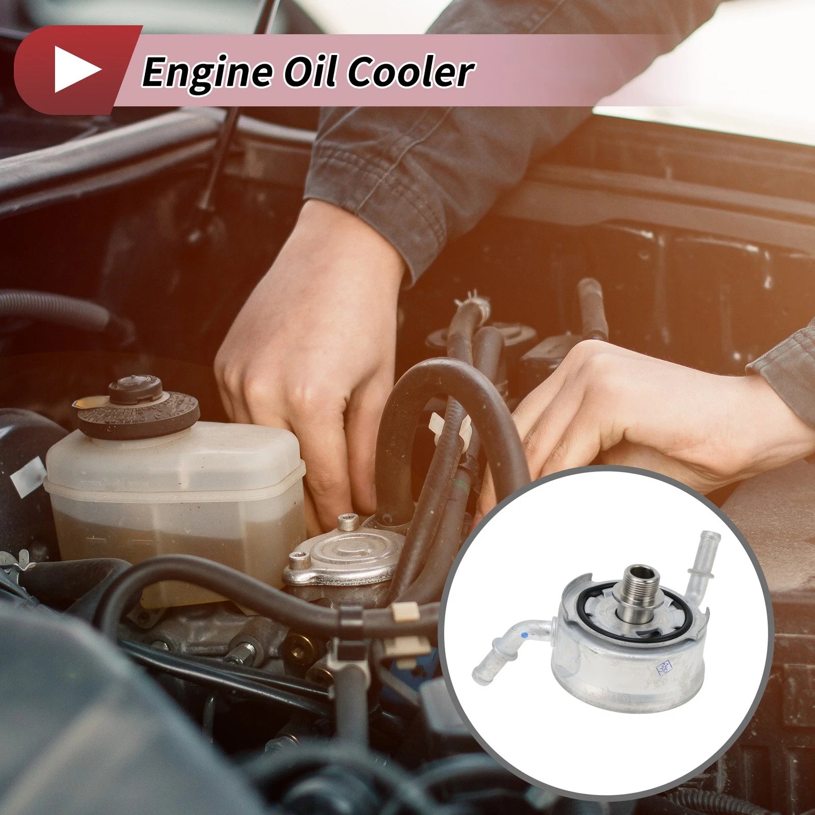 Engine Oil Cooler No. 68271639AC for