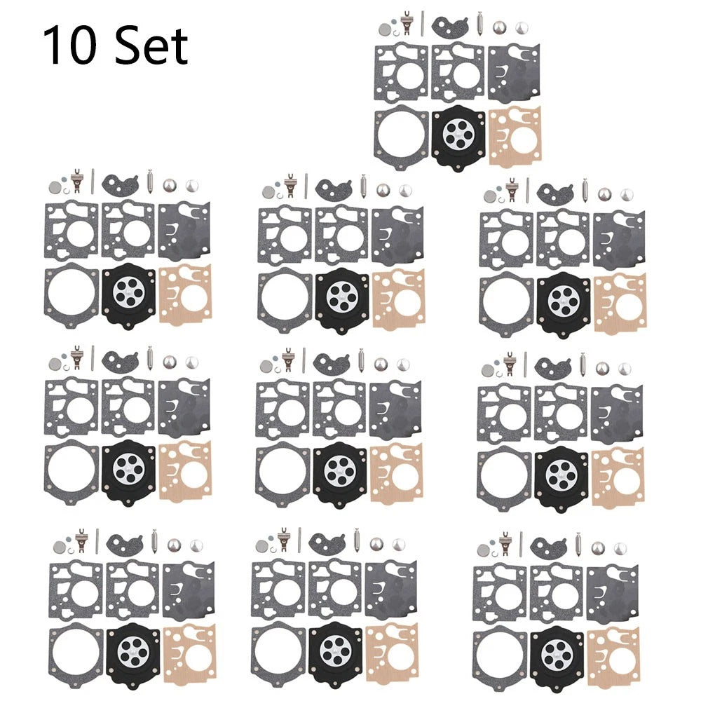 Set of 10 Carburetor Repair Kits for McCulloch Homelite Echo K10-SDC