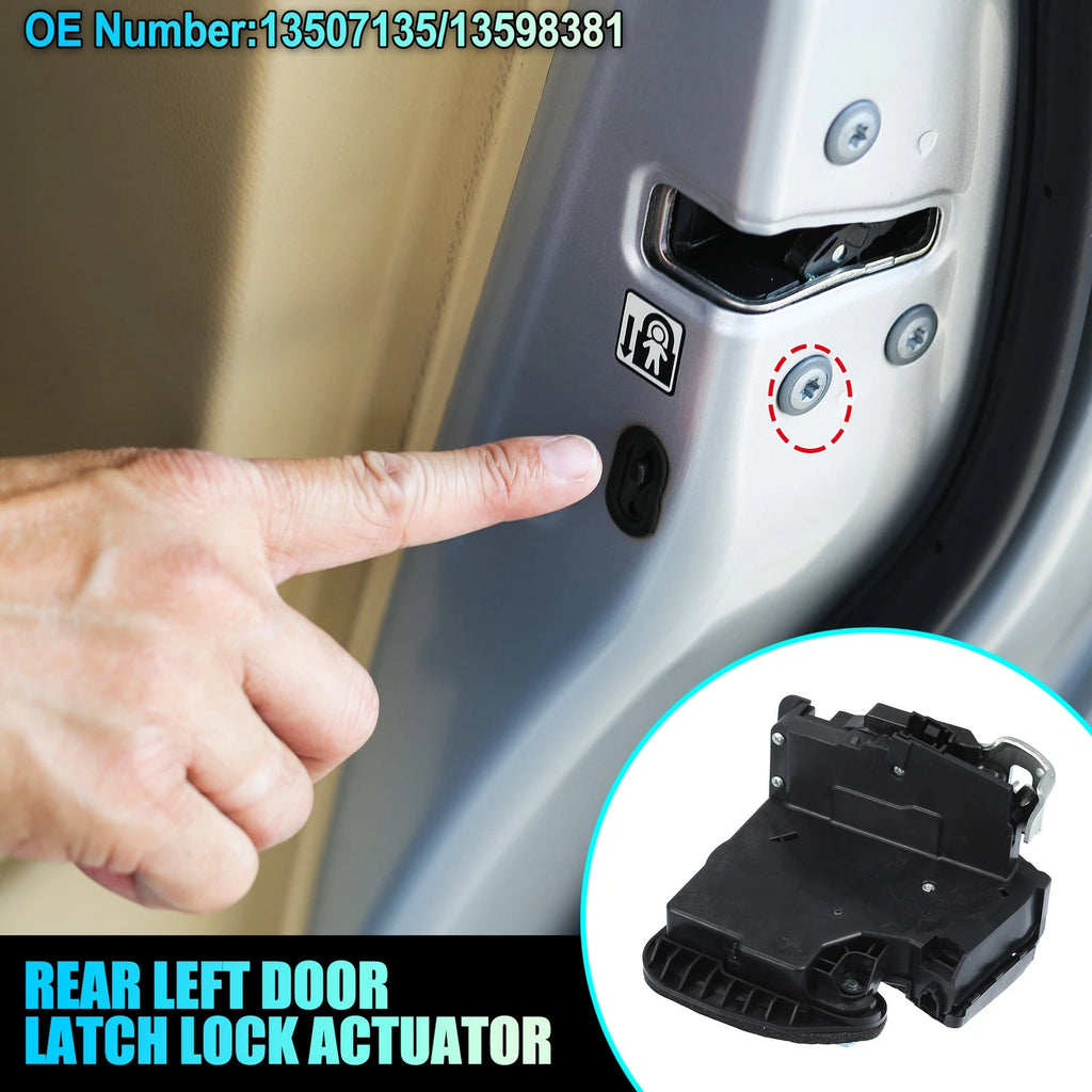 Rear Left Door Lock Actuator Replacement for Chevy Silverado 1500 (2014–2019)
