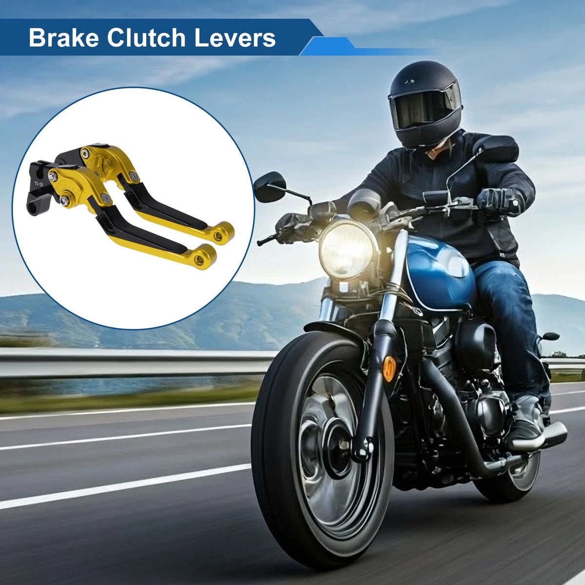 Adjustable Short Long Brake Clutch Lever for Honda CBR600RR (2007–2022)