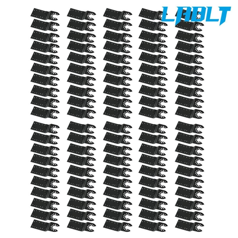 100 Pcs Oscillating Tool Saw Blades for Universal Use