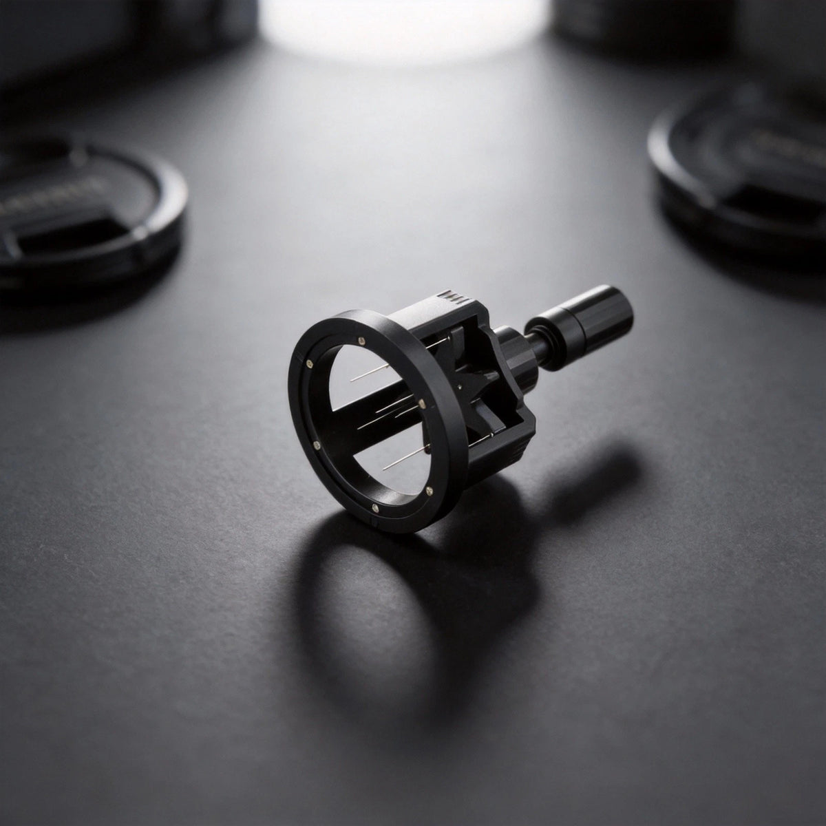 Adjustable Needle Height Espresso Tool for Even Coffee Grounds Distribution