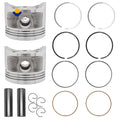 2 Pcs Crankshaft Engine Piston for Yamaha XV750 (1981–1983, 1988–1997)