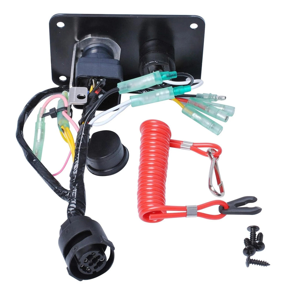Single Engine Key Switch Panel with Lanyard for Yamaha (704-82570-12-00)