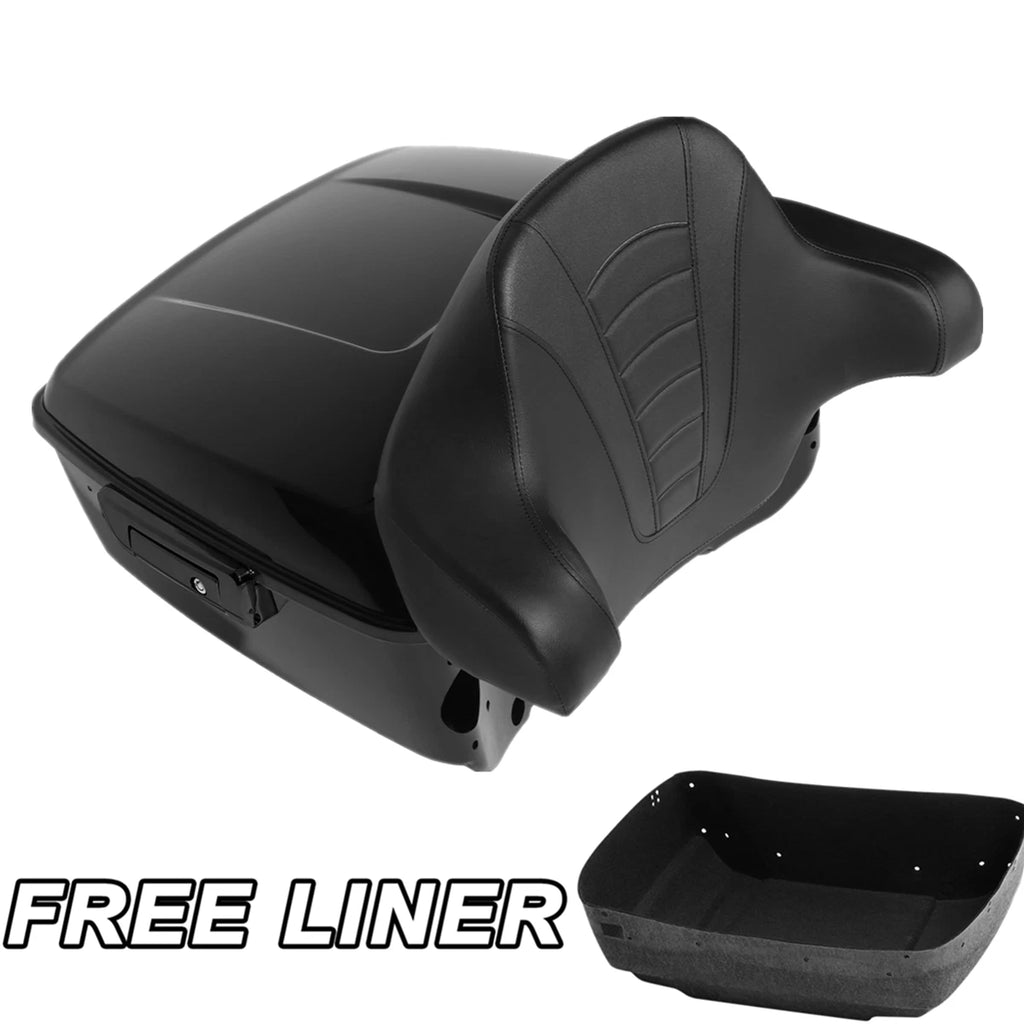 Trunk Backrest Pad for Harley Touring Electra Street Glide (2014–2026)