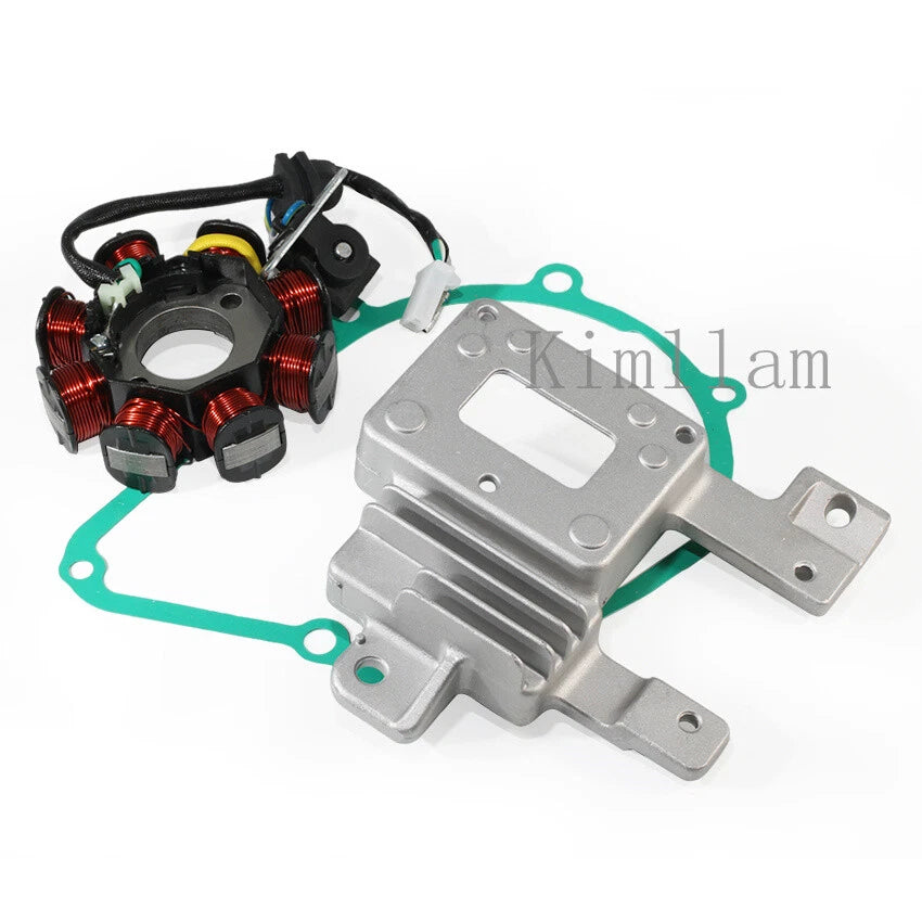 Stator Coil, Rectifier, Gasket for Honda ANF125T (2003–2006)