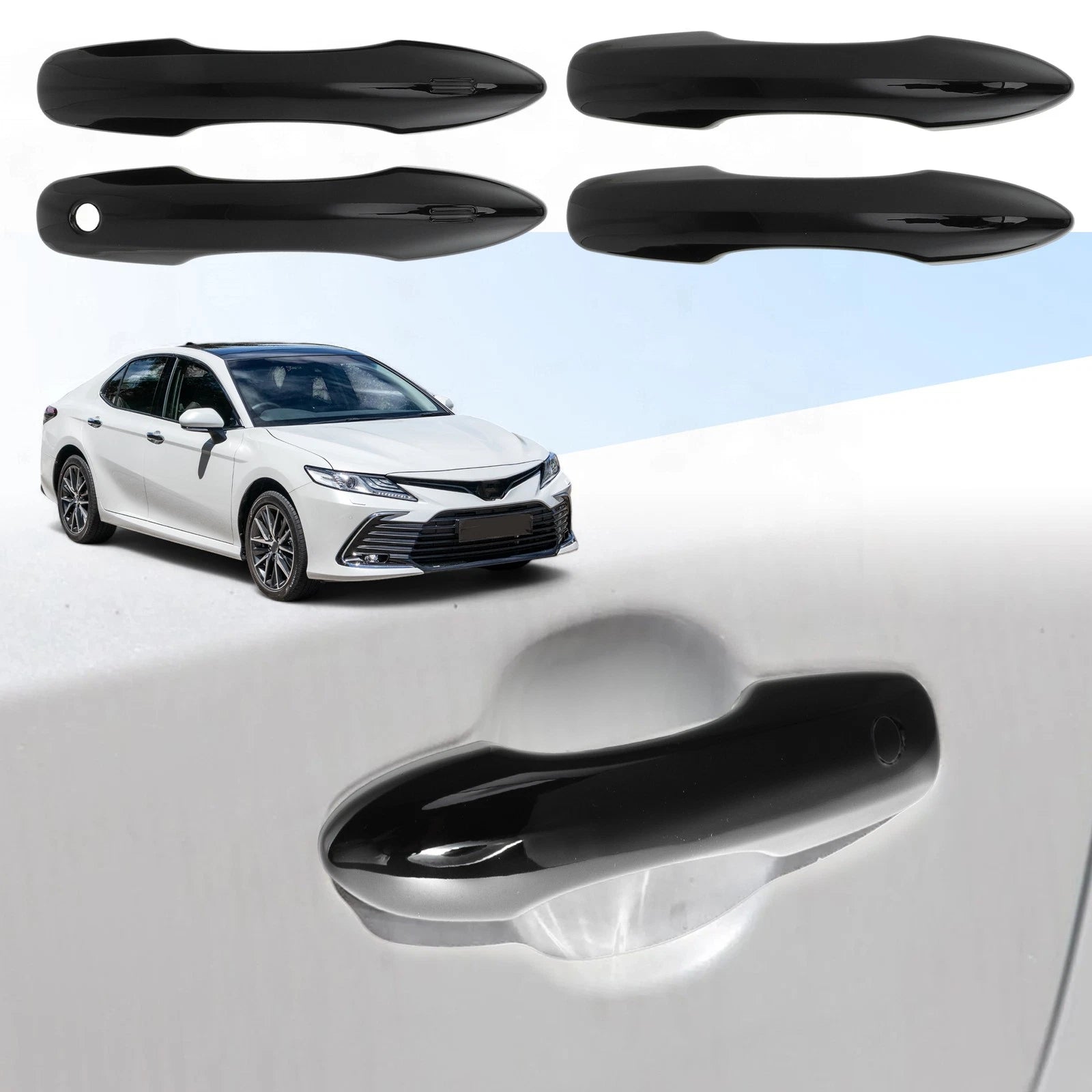 Door Handle Cover Protector Front Left Right for Toyota Camry Corolla (2019–2025)