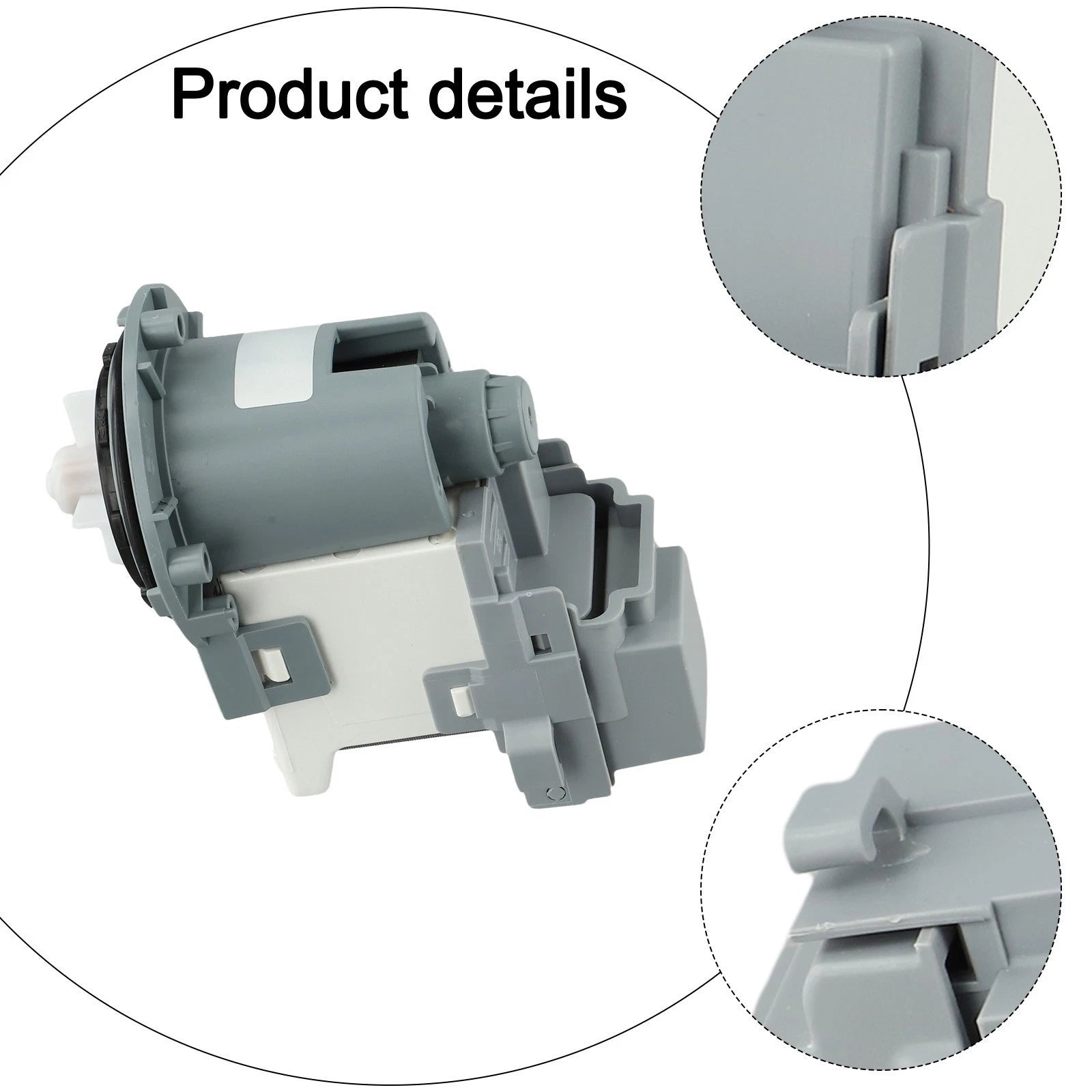 Drain Pump Motor for Washing Machines (Compatible with DC31-00178A)