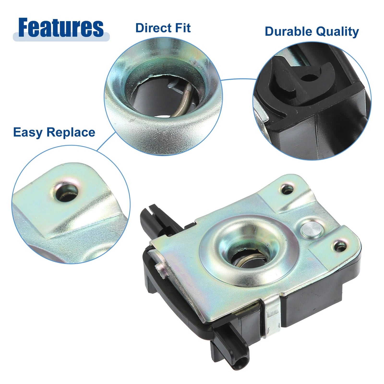 Hood Latch Lock Actuator Assembly Front Left for BMW 318i (2005–2025)