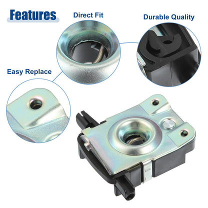 Hood Latch Lock Actuator Assembly Front Left for BMW 318i (2005–2025)