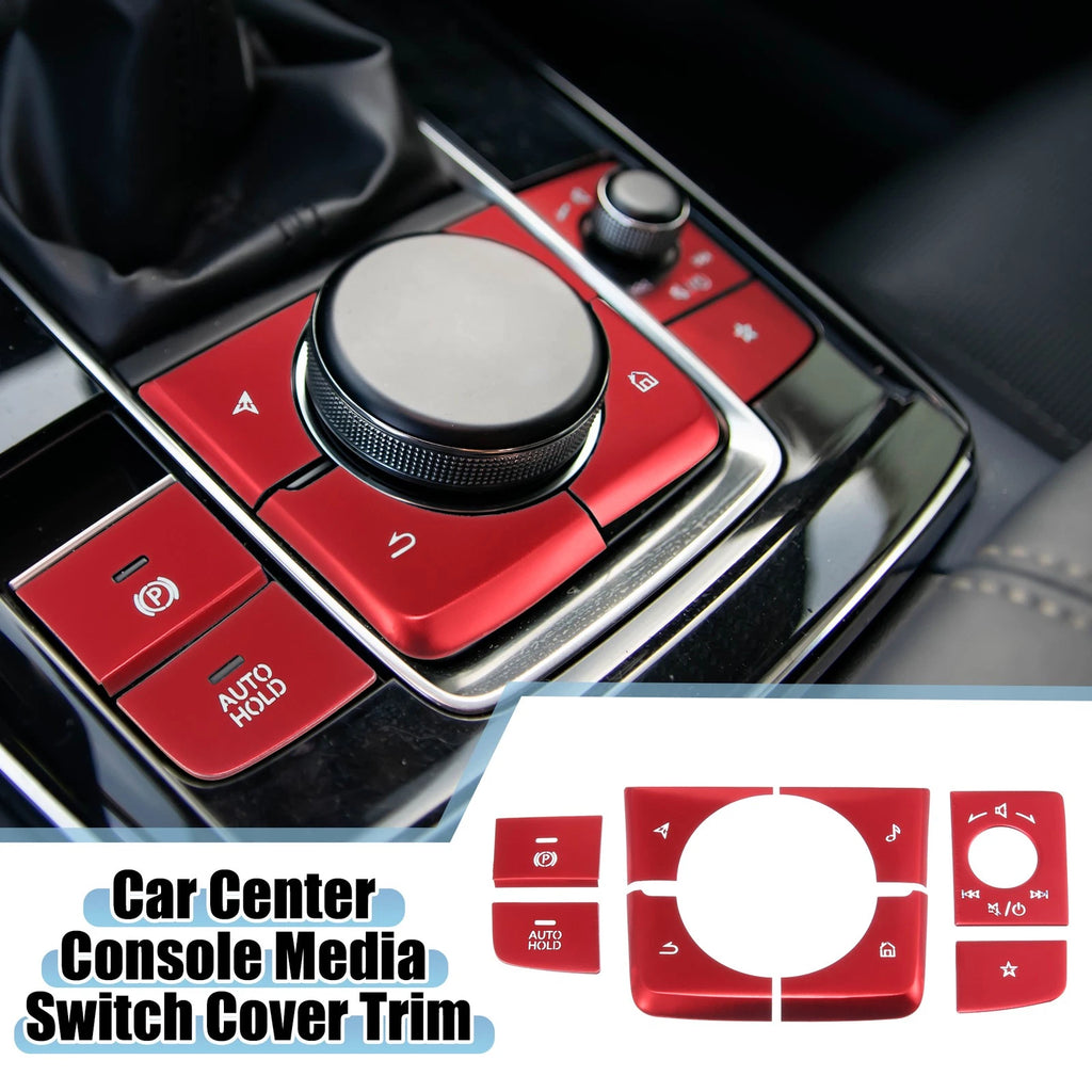 Center Console Trim Kit Handbrake Cover for Mazda 3 (2019–2023)