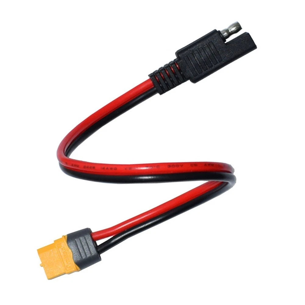 Battery Power Cord for Solar Panels (Compatible with )