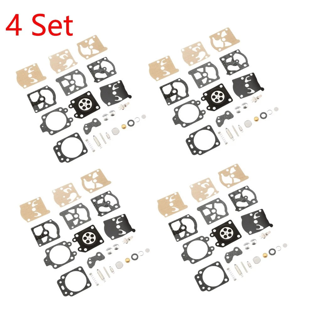 Set of 4 Carburetor Gasket Rebuild Kit for Homelite 240 245 250 (K20-WAT)