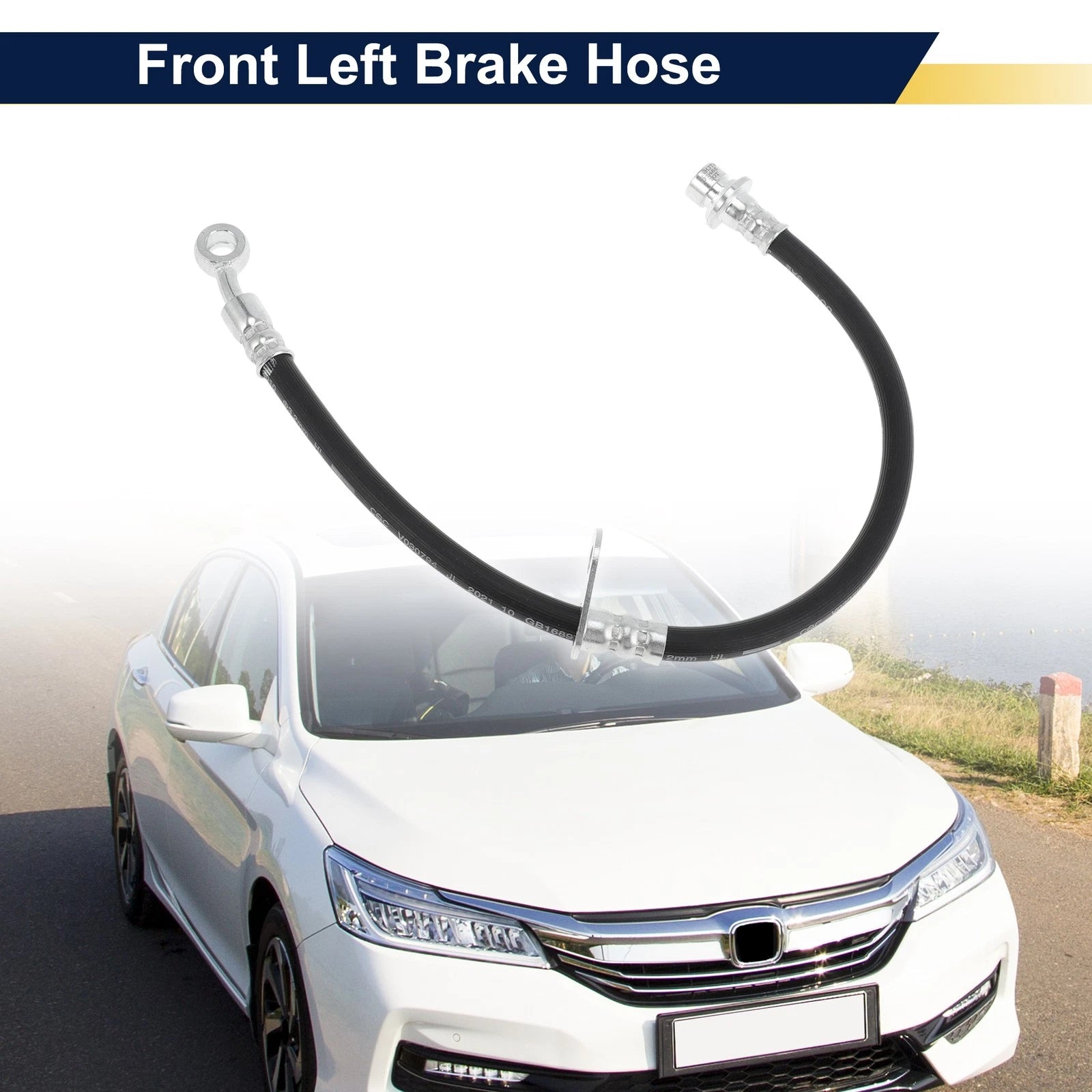 Front Left Brake Hose for Honda Brake Hydraulic Hose (2005–2015)