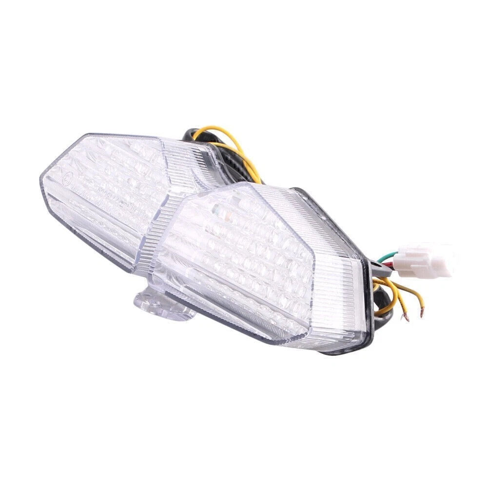Clear Brake Turn Signal Tail Light Lamp for Yamaha R6 (2003–2009)