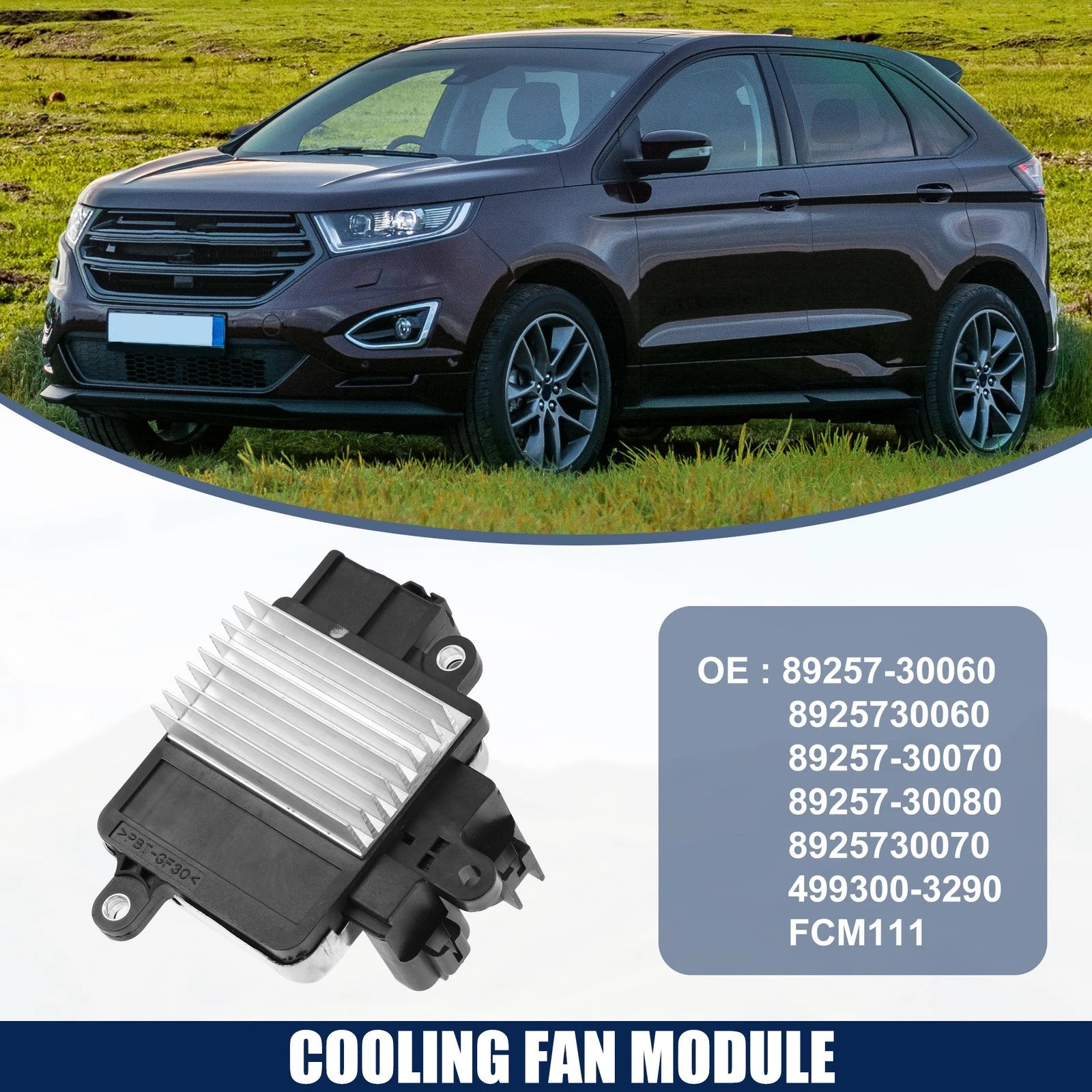 Engine Radiator Cooling Fan Control Module for Toyota Camry RAV4 (2007–2017)