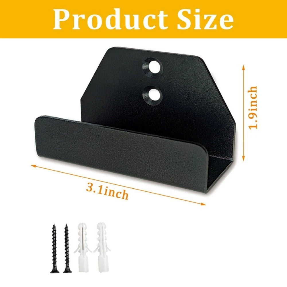 Metal Tool Holder Wall Mount Bracket for Garage Storage