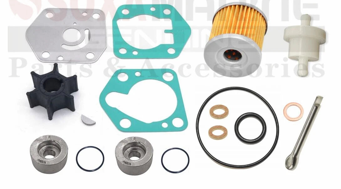 Outboard Maintenance Repair Kit for Suzuki DF 8HP 9.9HP (17400-99840)