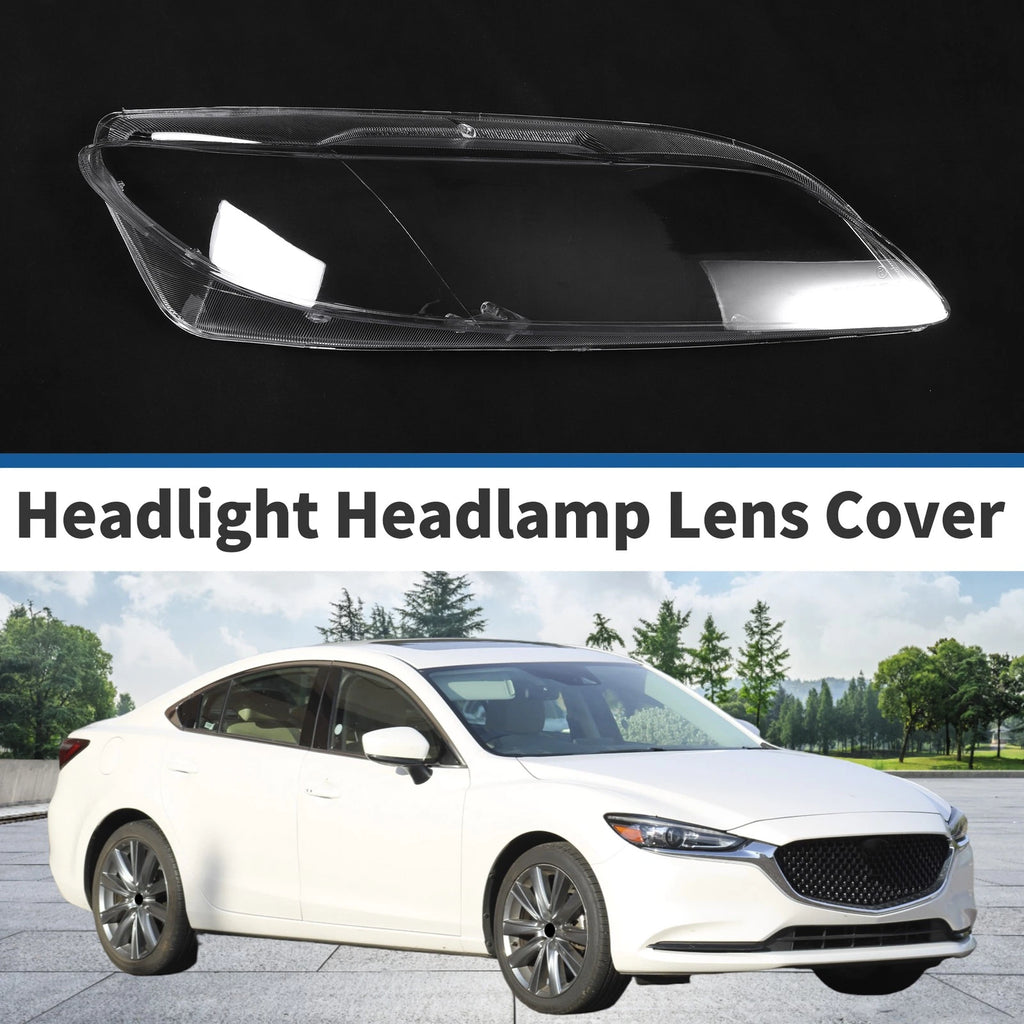 Headlight Lens Cover for Mazda 6 (2003–2008) PC Clear