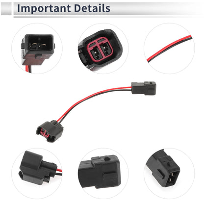 Set of 1 Wiring Harness for EV1 EV6 EV14 USCAR LS1 LS2 LS3 LT1