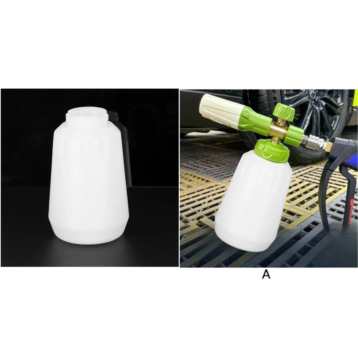 1L Car Wash Foam Bottle for Greenworks Models - Acid Resistant Build