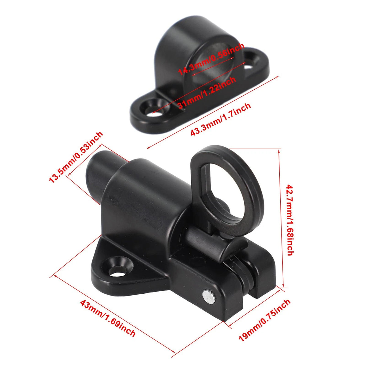 Automatic SashLock Door Latch for