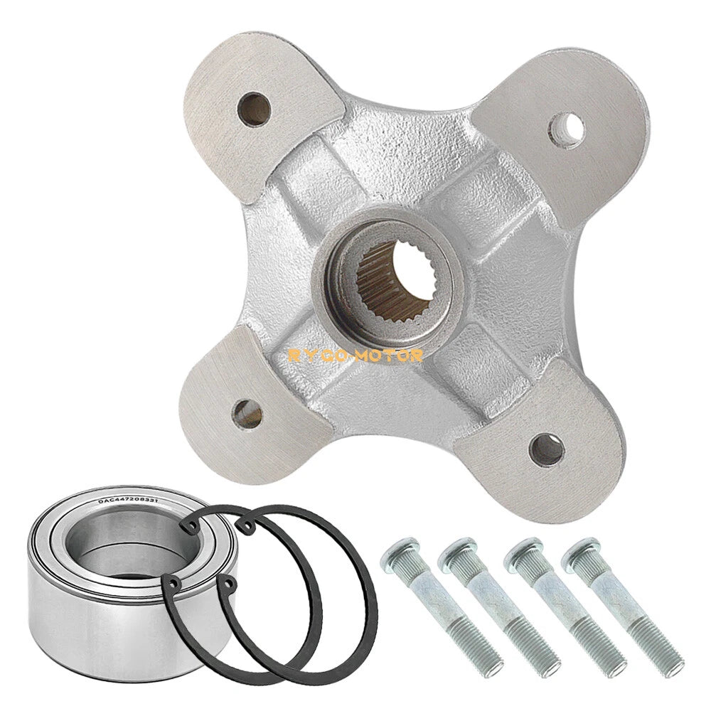 Front Wheel Hub & Studs Bearing for Polaris Scrambler 850, Sportsman 850/XP 1000