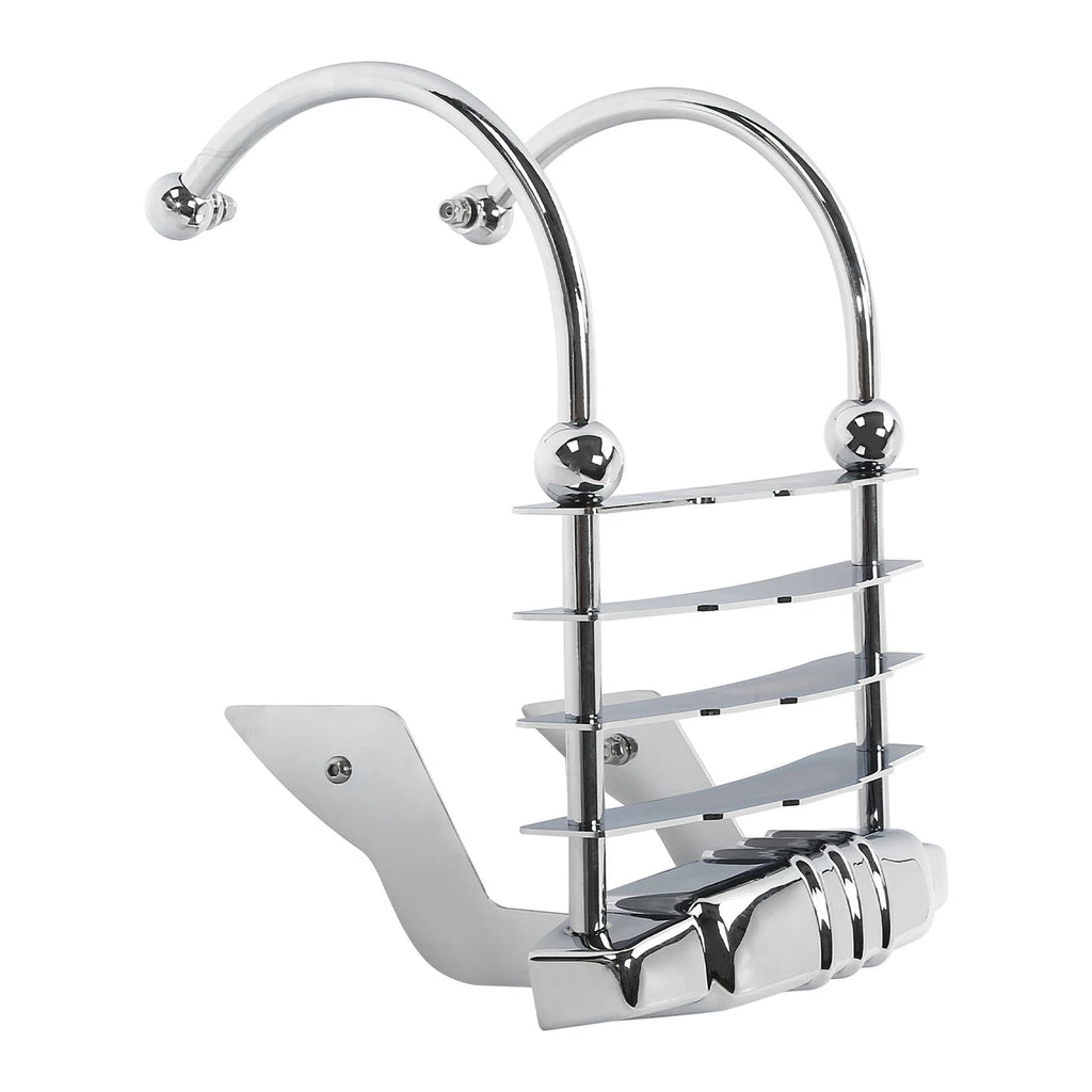 Chrome Rear Bumper Grills for Harley Heritage Springer (1997–2003)