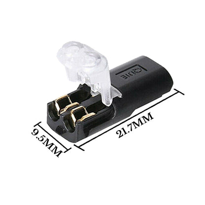 10X Snap In Connector Terminal for Car Auto Plug (12V)
