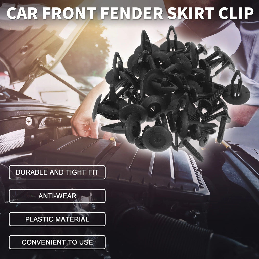 Fender Skirt Clip Front Replacement Kit for Ford Edge (2007–2014)