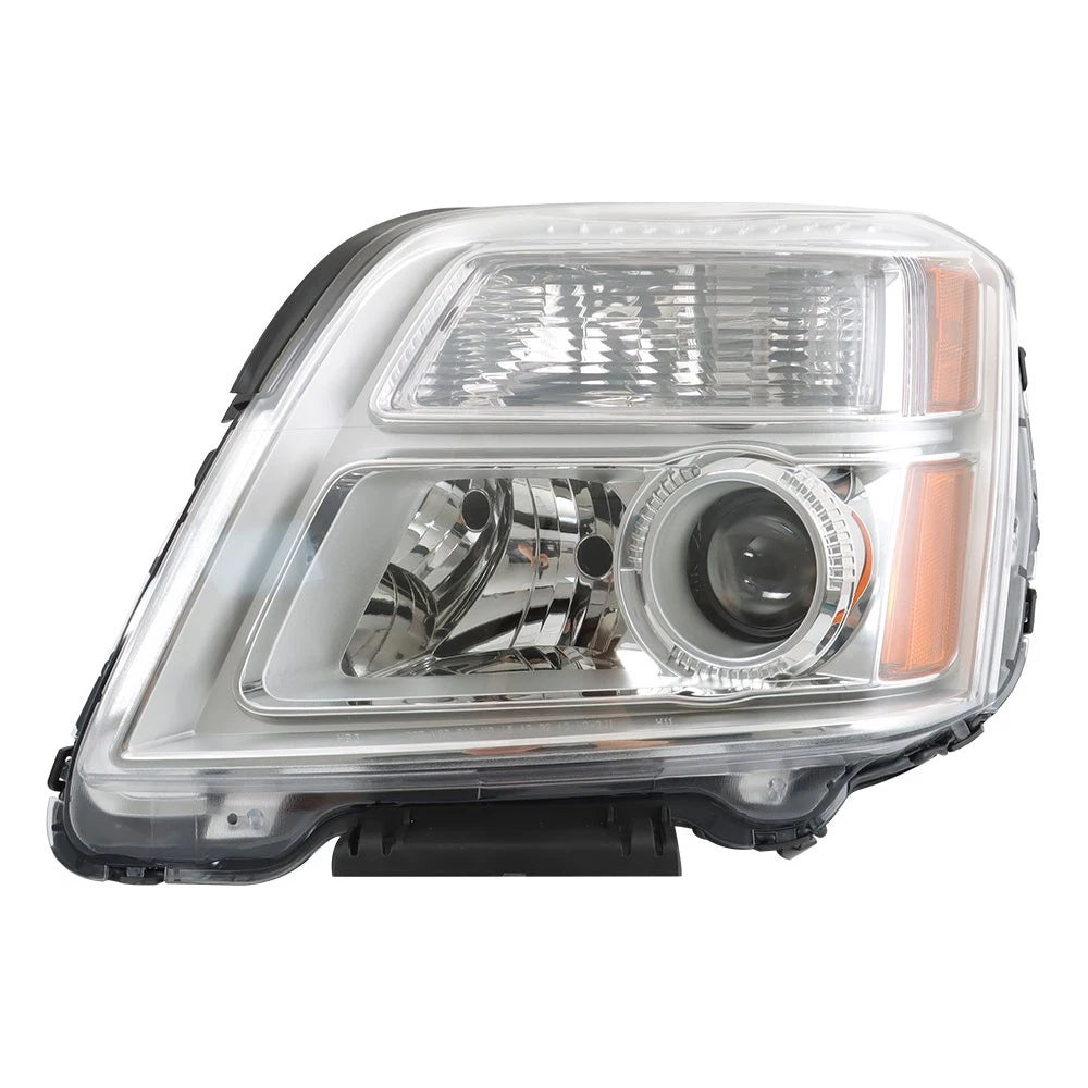 Headlight Assembly for GMC Terrain SLE/SLT (2016–2017) Driver Side Halogen Chrome