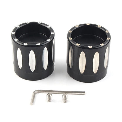 CNC Front Axle Nut Cap Cover Bolt Kit for Harley Touring Softail Road King