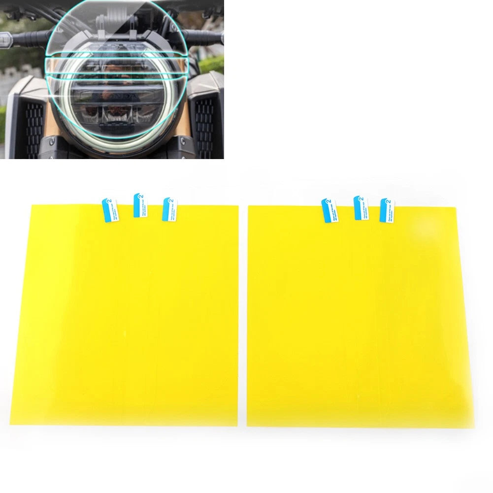 2X Clear Headlight Protector Film for Honda CB1000R CB650R (2018–2023)