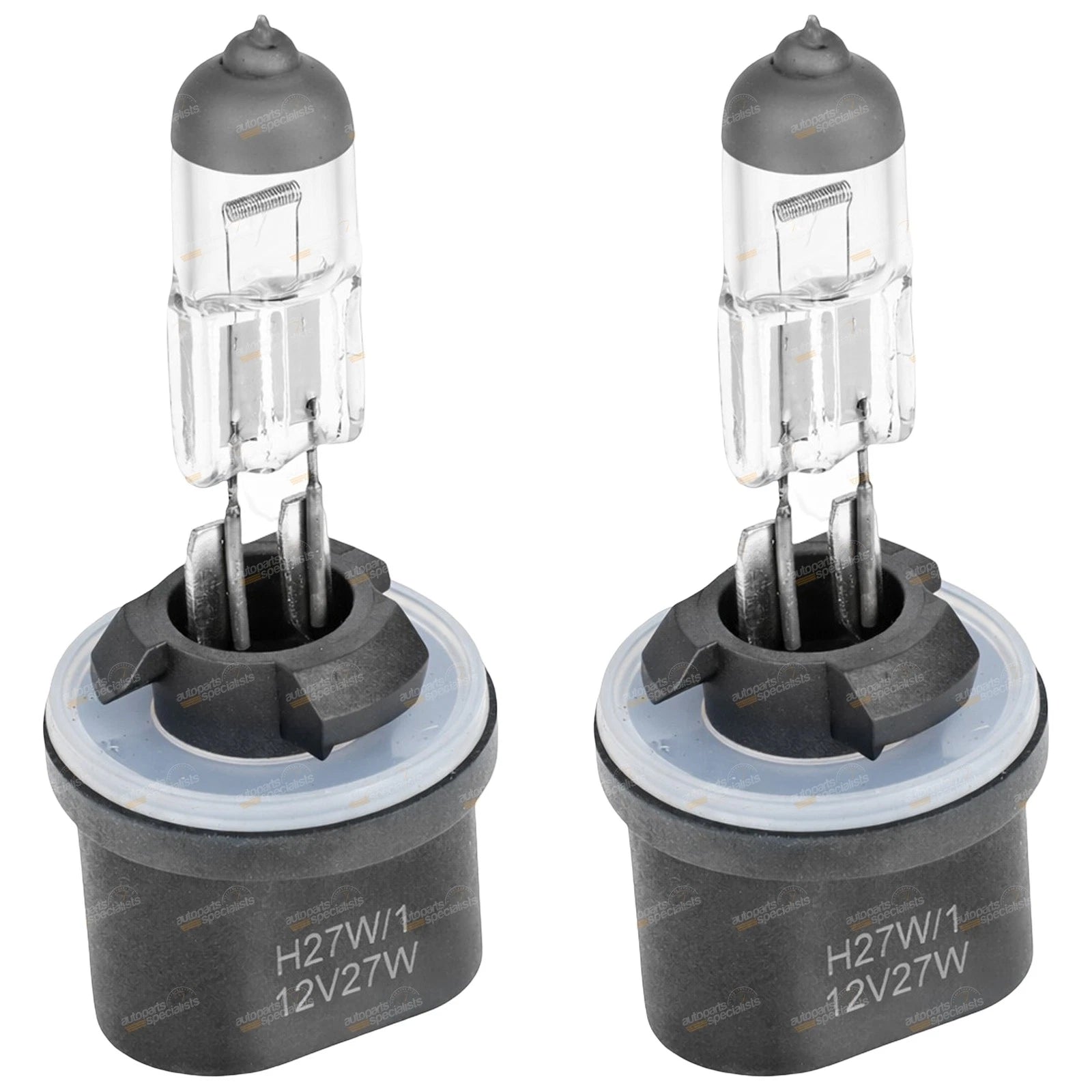 2x Halogen Bulbs H27W/1 12V 27W for Headlight Headlamp