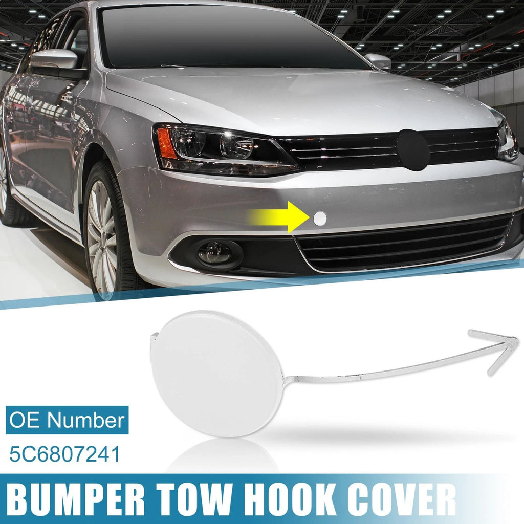 Front Bumper Tow Hook Cover for Volkswagen Jetta (2012–2014)