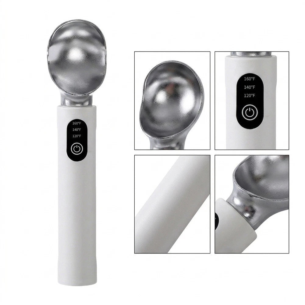 Wireless Heated Ice Cream Spoon for Ergonomic Use