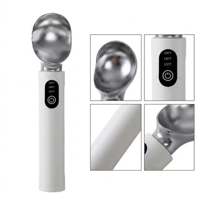 Wireless Heated Ice Cream Spoon for Ergonomic Use