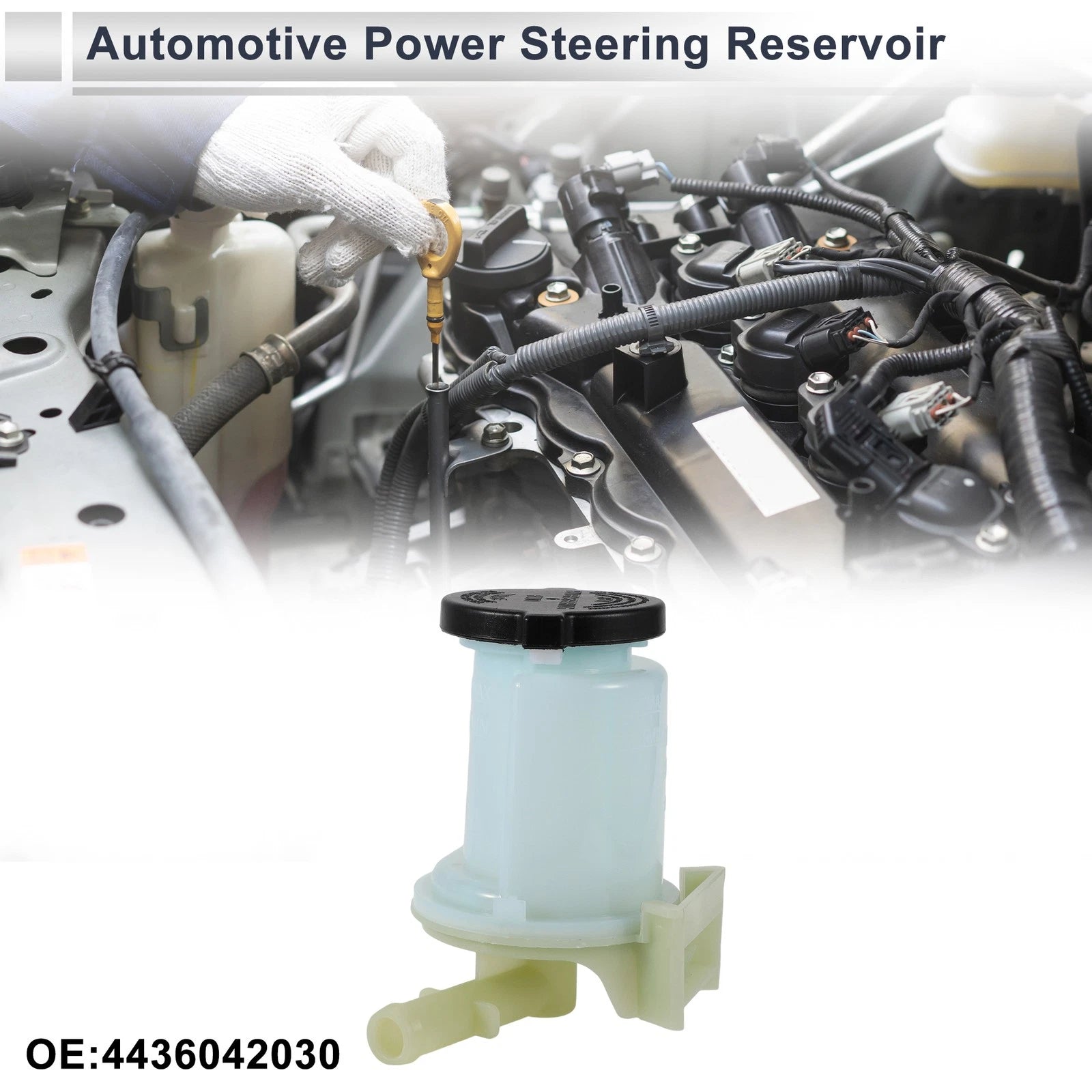Power Steering Reservoir Replacement for Toyota RAV4 2001–2005