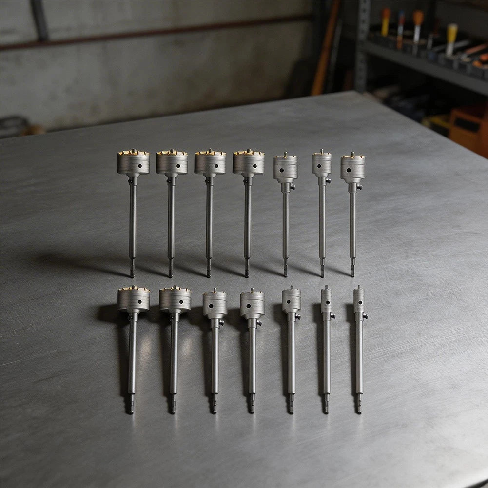 Drill Bit Set for Electric Hammers (30mm Round Shank)